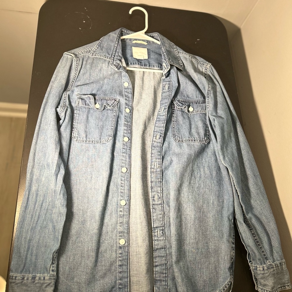 American Eagle Men's Denim Shirt